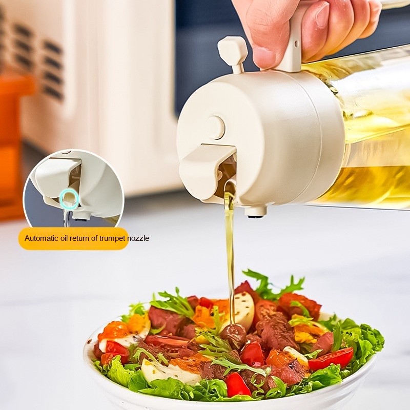 Dispensador de aceite de oliva en aerosol 2 en 1 para cocinar