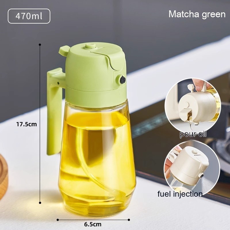Dispensador de aceite de oliva en aerosol 2 en 1 para cocinar