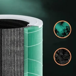 Purificador de aire HEPA auténtico para el hogar y la oficina