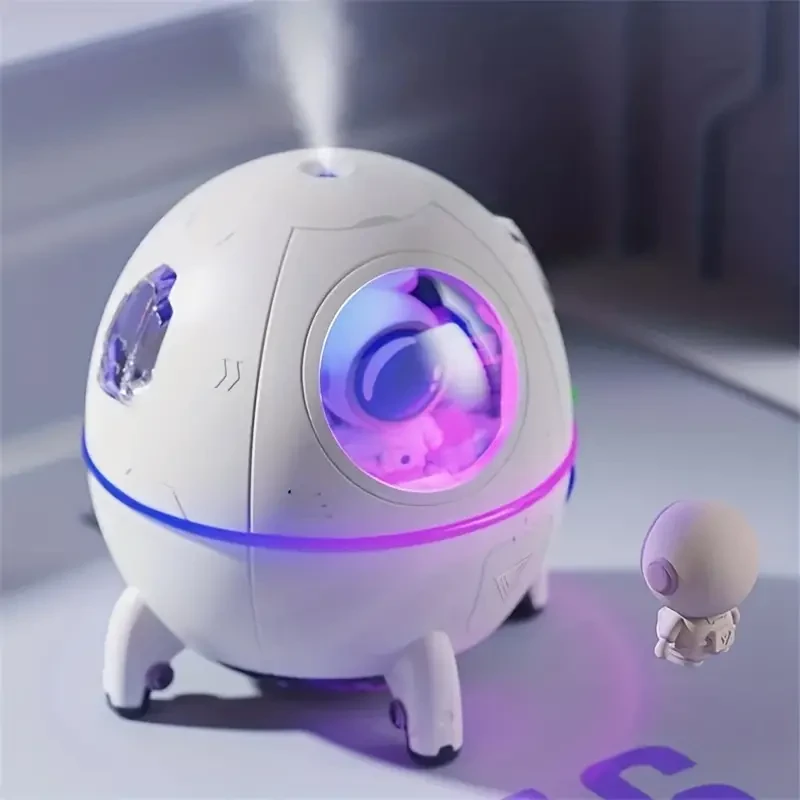 Humidificador de aire recargable Space Capsule - Difusor de vapor frío USB