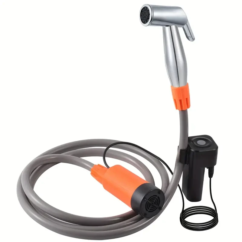 Ducha portátil para camping - Ducha eléctrica USB para exteriores con cabezal de ducha