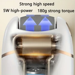 1 molinillo de pies eléctrico recargable