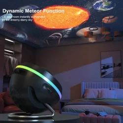 Lámpara de proyector de galaxia ultra clara con bola espacial giratoria