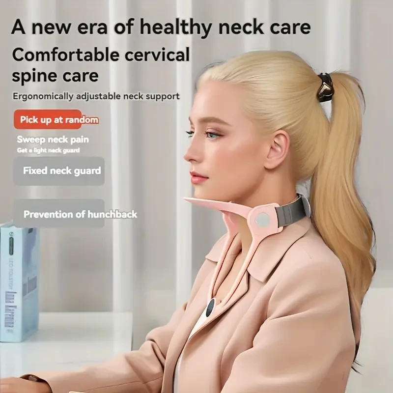 Soporte cervical ajustable: alineación ergonómica de la columna cervical