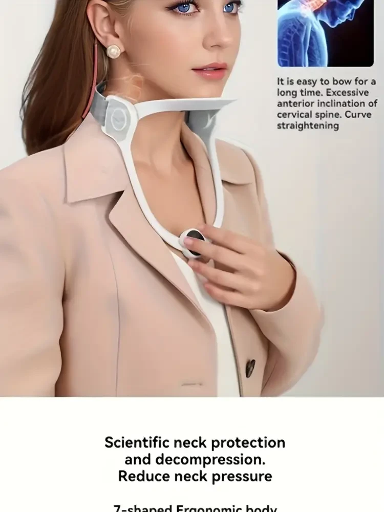 Soporte cervical ajustable: alineación ergonómica de la columna cervical