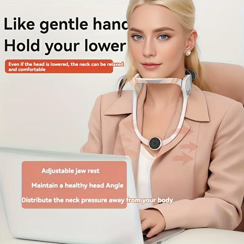 Soporte cervical ajustable: alineación ergonómica de la columna cervical