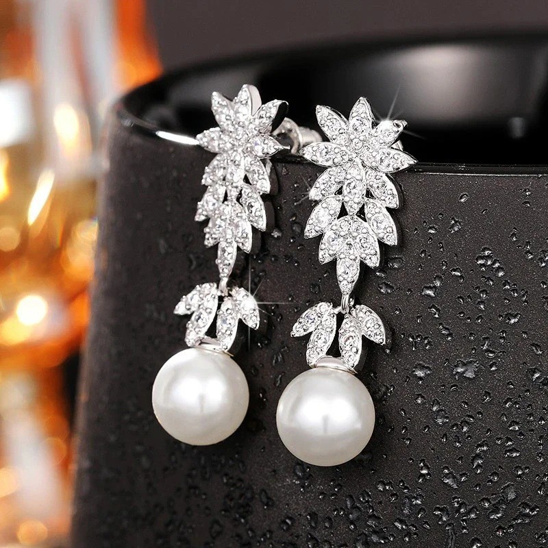 Pendientes de vestido de novia