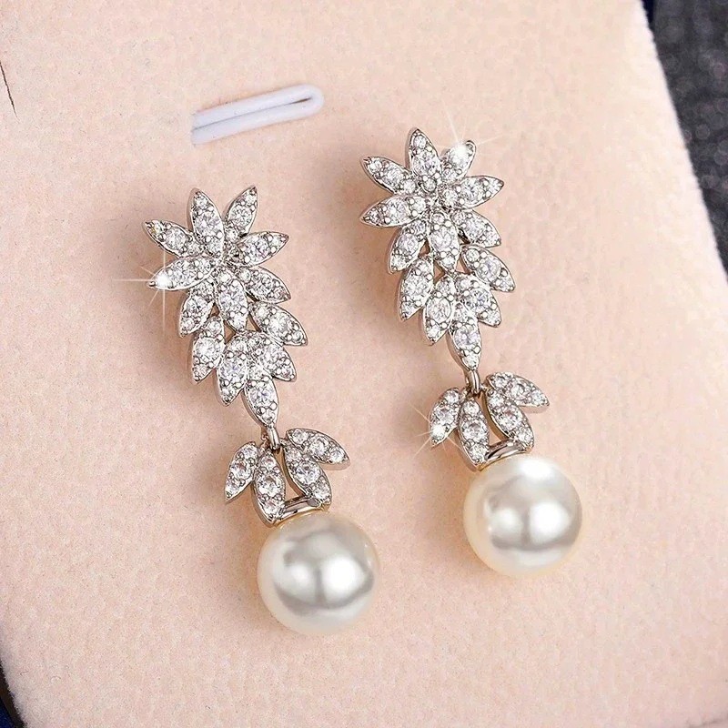 Pendientes de vestido de novia