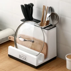 Soportes para guardar vajilla y cuchillos de cocina