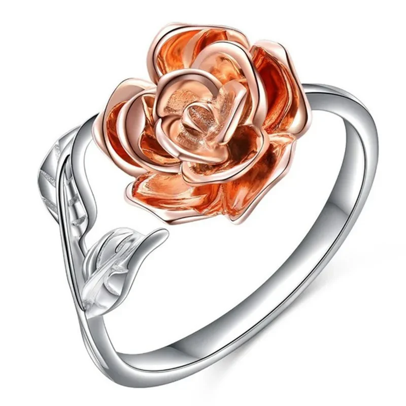 Anillo ajustable rosa