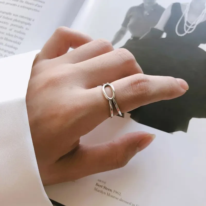 Anillo ovalado vintage