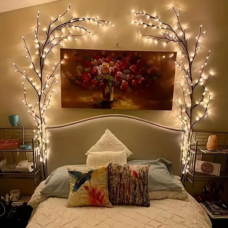 Luces de enredadera para árbol de Navidad DIY con alimentación USB