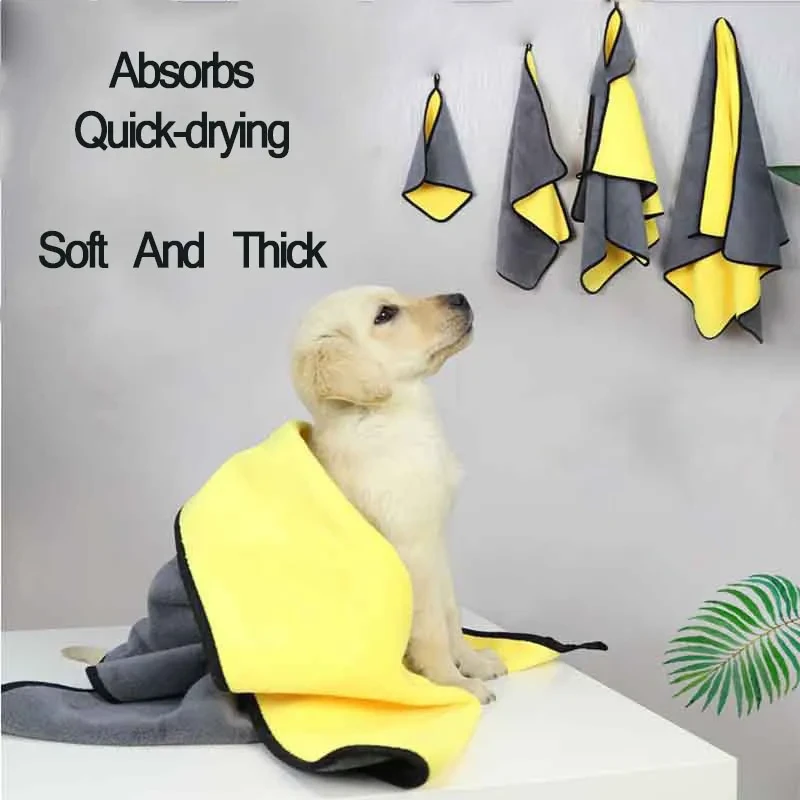 Toalla absorbente para suministros para mascotas
