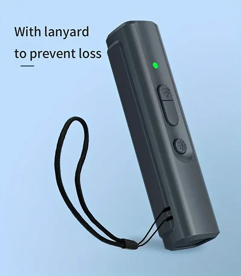 Dispositivo ultrasónico recargable para controlar los ladridos de perros