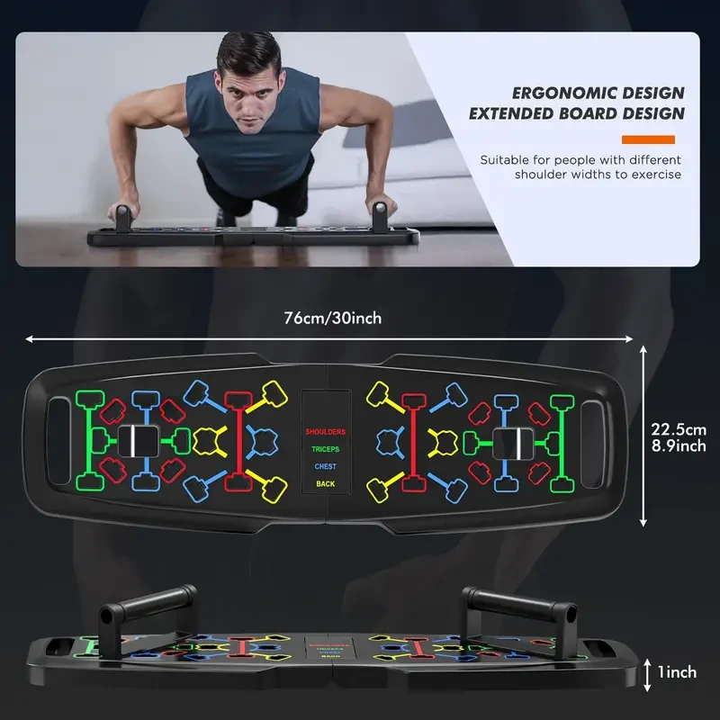 Tabla de flexiones multifunción 16 en 1