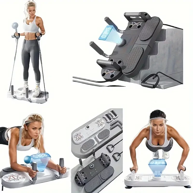 Tabla de flexiones multifuncional para modelar el cuerpo y fortalecer el core