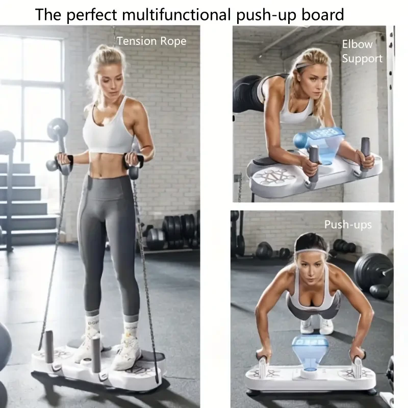 Tabla de flexiones multifuncional para modelar el cuerpo y fortalecer el core
