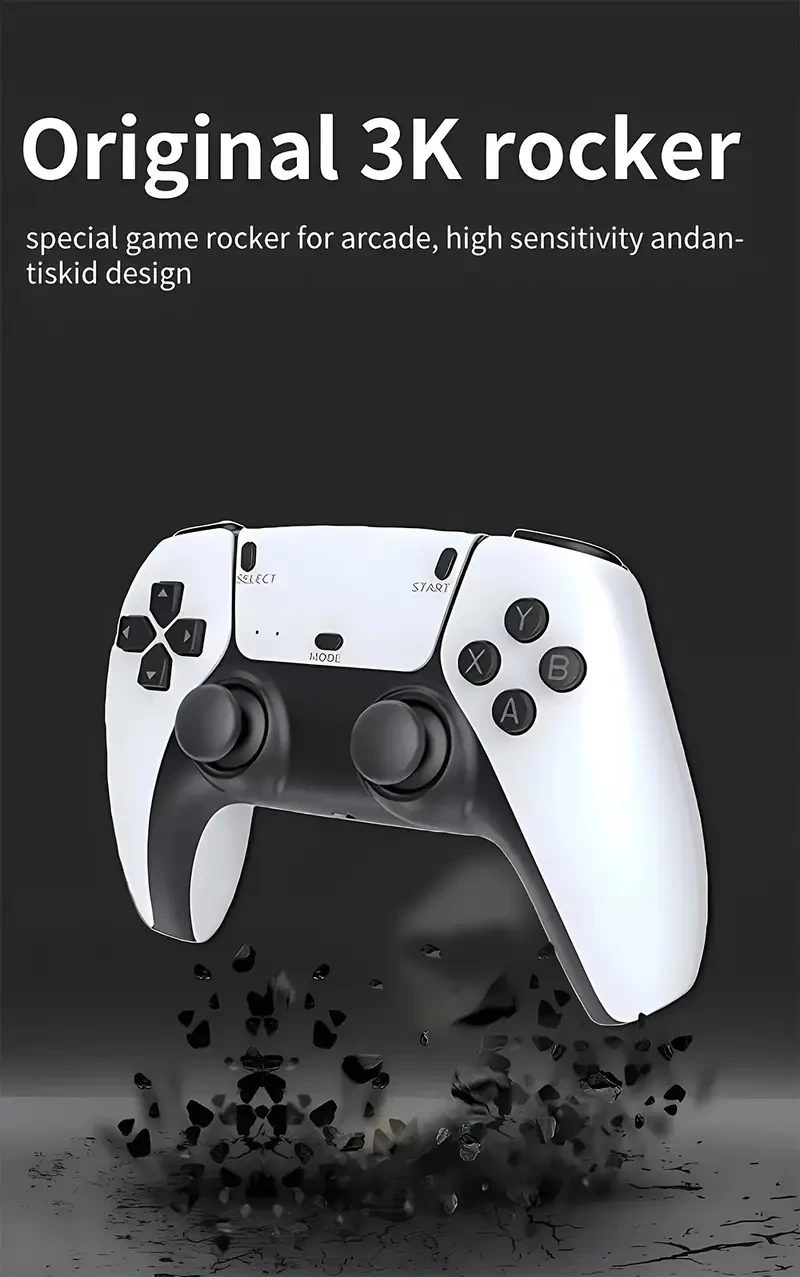 Consola de juegos portátil M15 Game Stick Mini TV con mandos inalámbricos