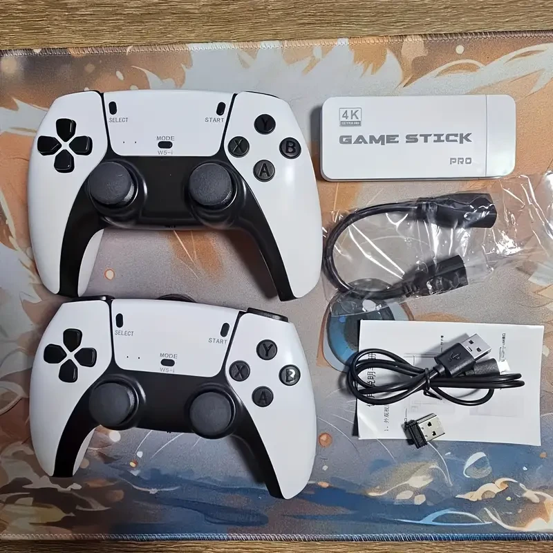 Consola de juegos portátil M15 Game Stick Mini TV con mandos inalámbricos