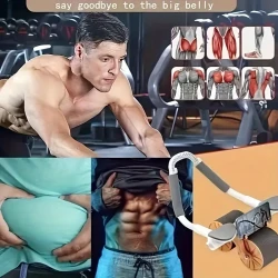 Equipo de ejercicio con rodillos multifunción para fitness en casa