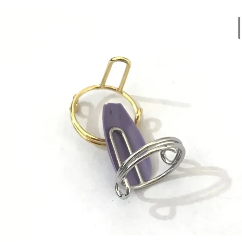 Tabletas de mejora de metal para anillos de uñas extraíbles