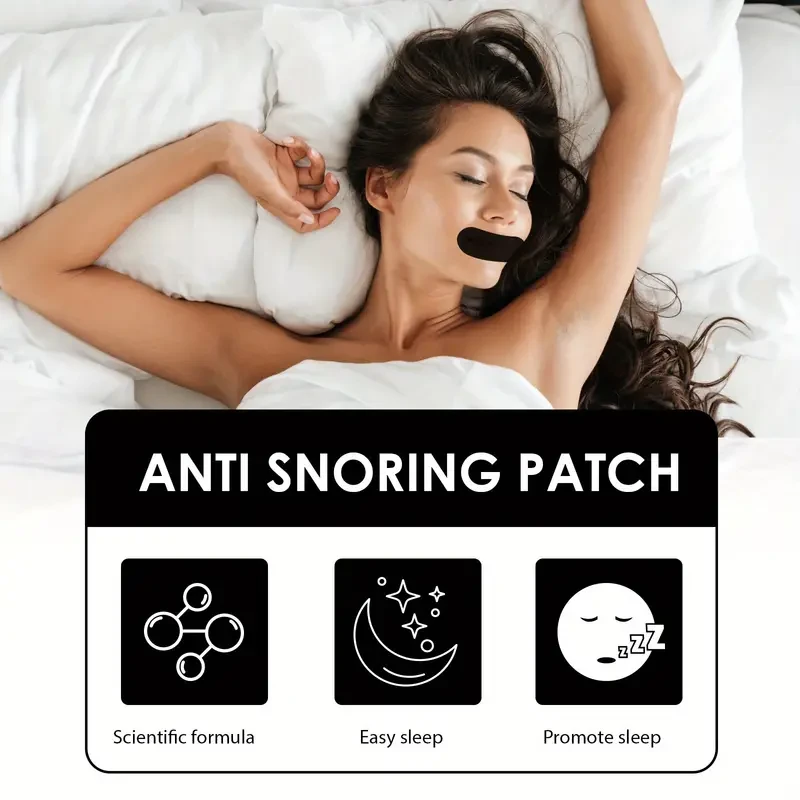Parche antirronquidos para el cuidado respiratorio y de los ronquidos