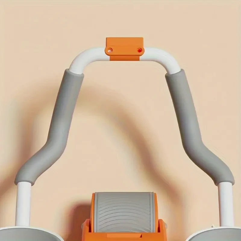 Rueda abdominal de rebote automático con soporte para codos
