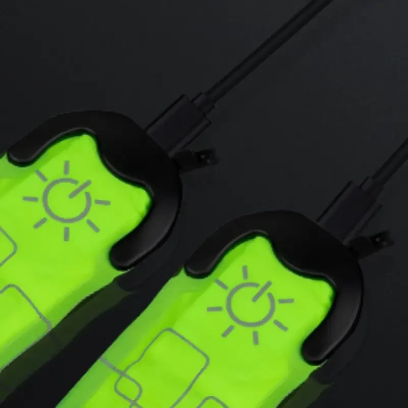 Brazalete LED recargable para correr y caminar de noche (paquete de 2)