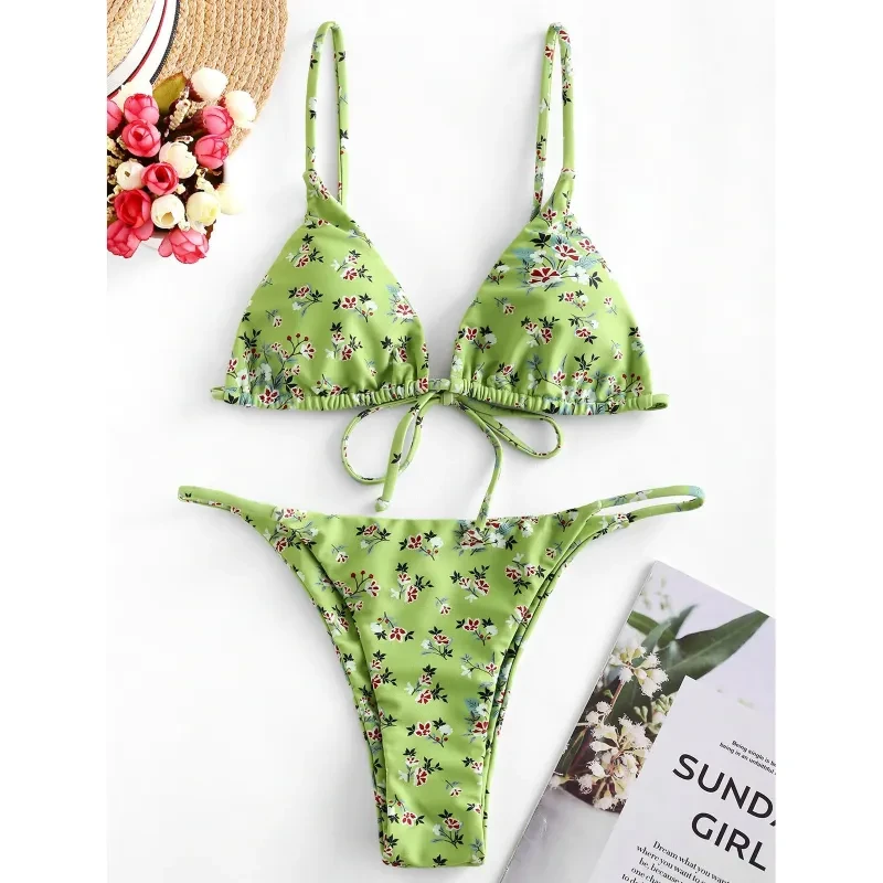 Conjunto de bikini push-up Floral Breeze