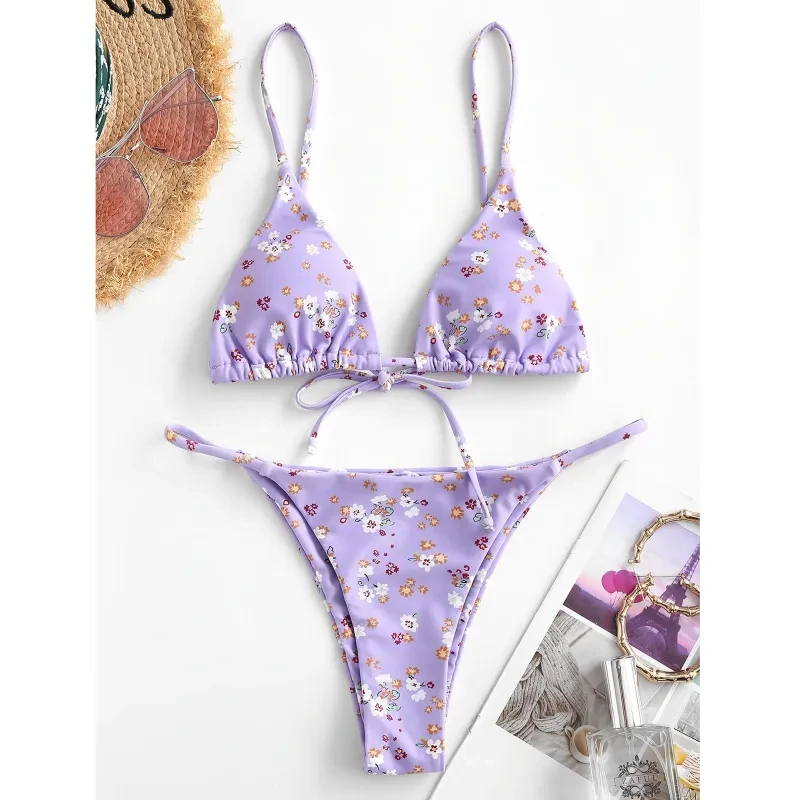 Conjunto de bikini push-up Floral Breeze