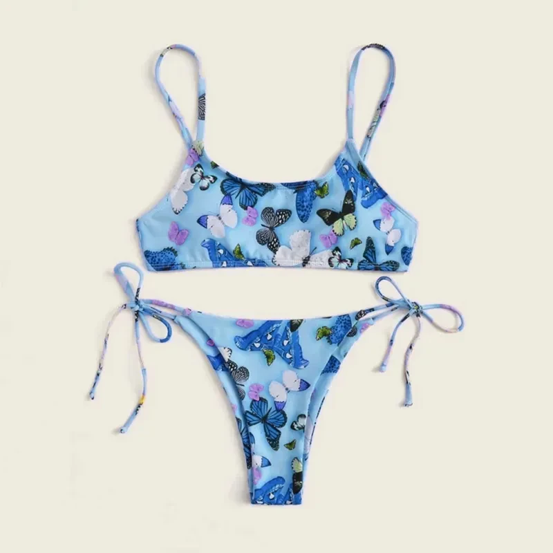 Conjunto de bikini push-up Floral Breeze