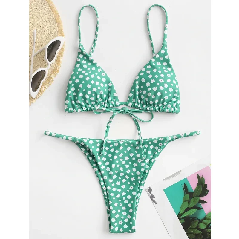 Conjunto de bikini push-up Floral Breeze