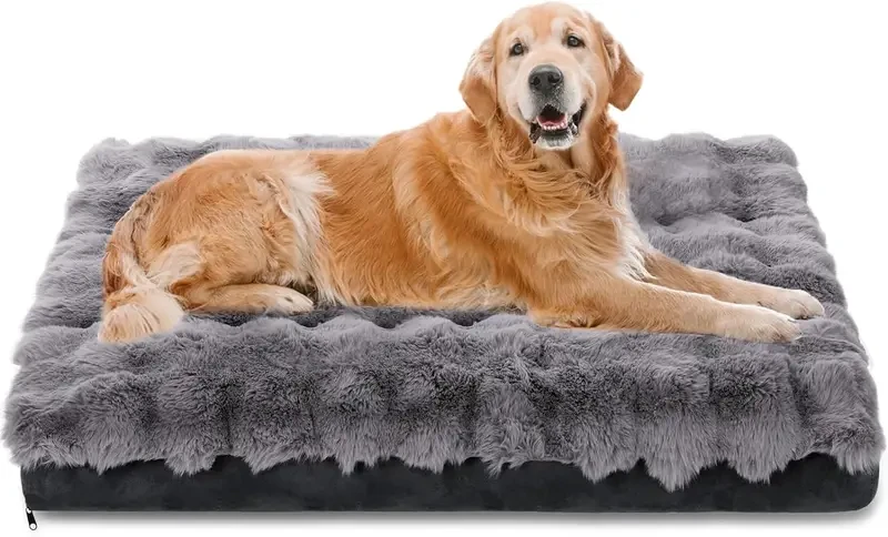 Cama ortopédica para perros extra grandes con funda extraíble y lavable