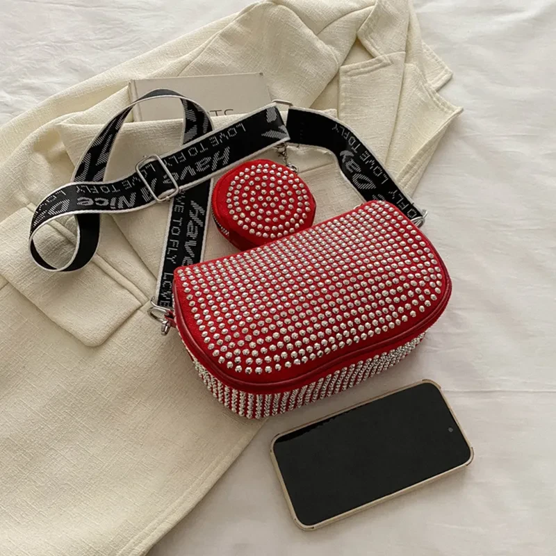 Bolso bandolera con monedero pequeño