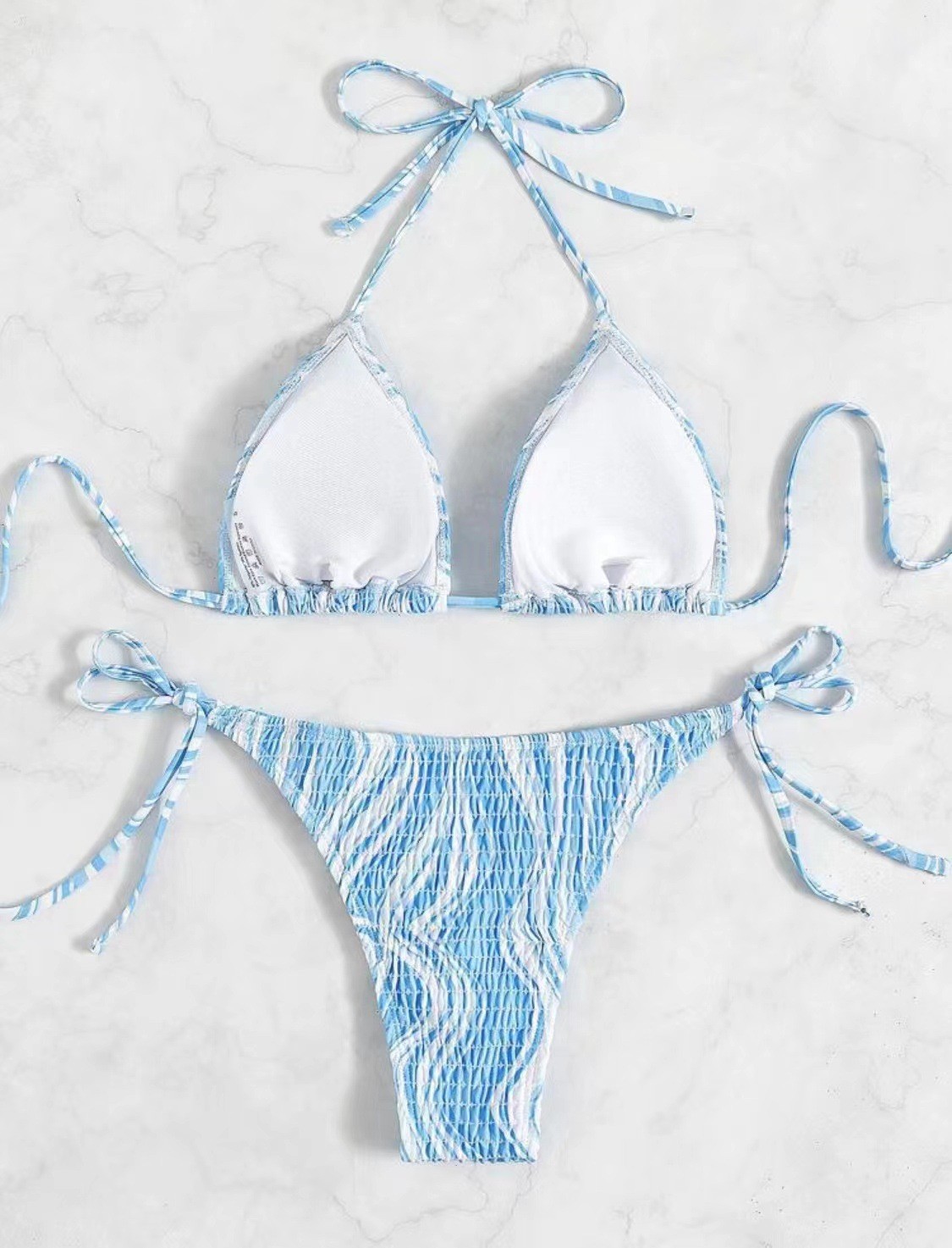 Conjunto de bikini Azure Wave