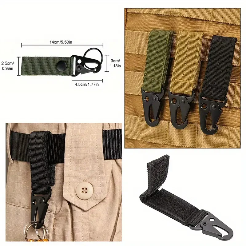 Funda para teléfono celular con accesorio Molle y parche con bandera de EE. UU.