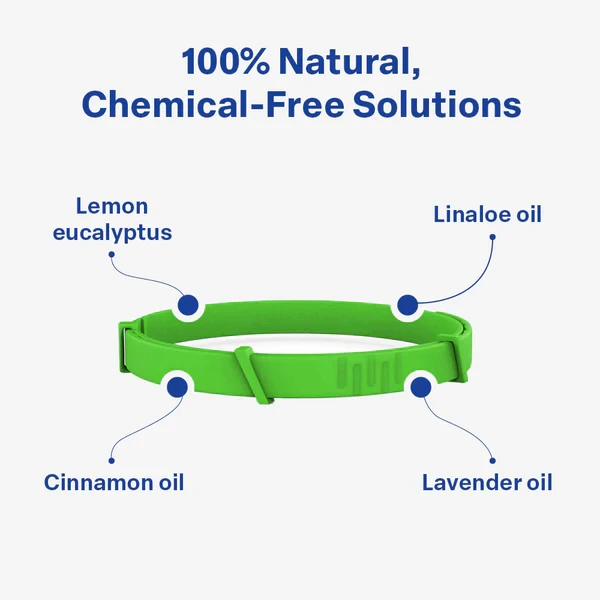 Collar DrPaws antipulgas y garrapatas para perros de 8 meses