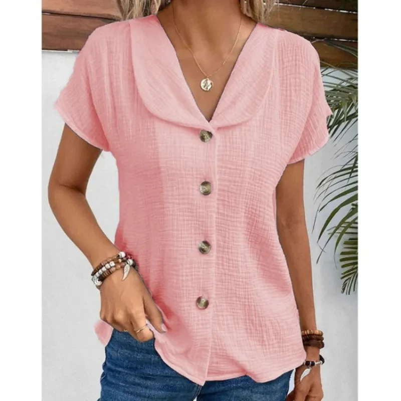 Cárdigan de mujer con botones y estilo chic de verano