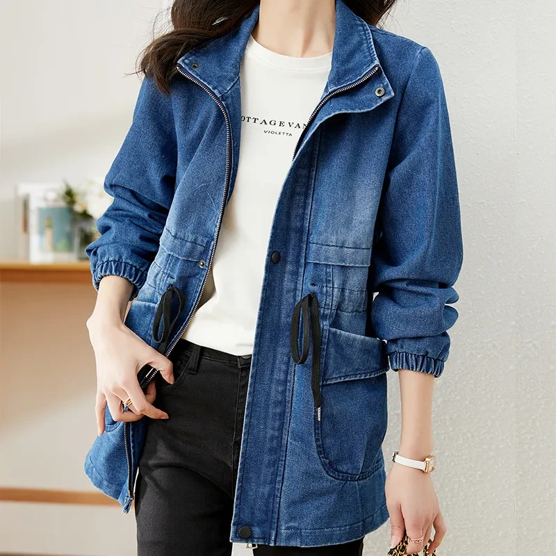 Chaqueta vaquera elegante y personalizada para mujer