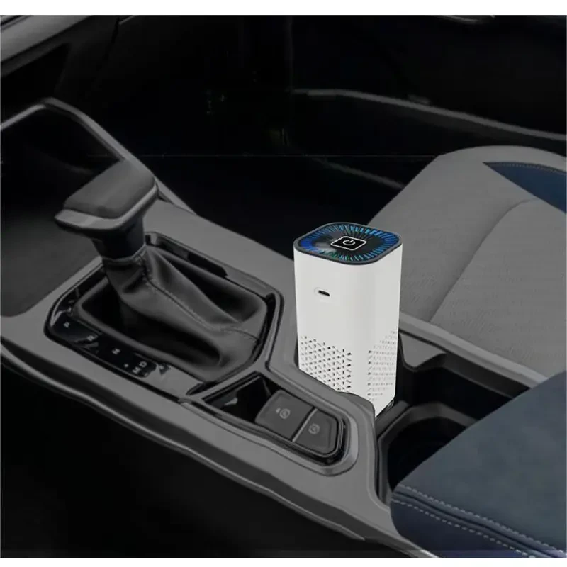 Purificador de aire portátil para coche con generador de iones negativos