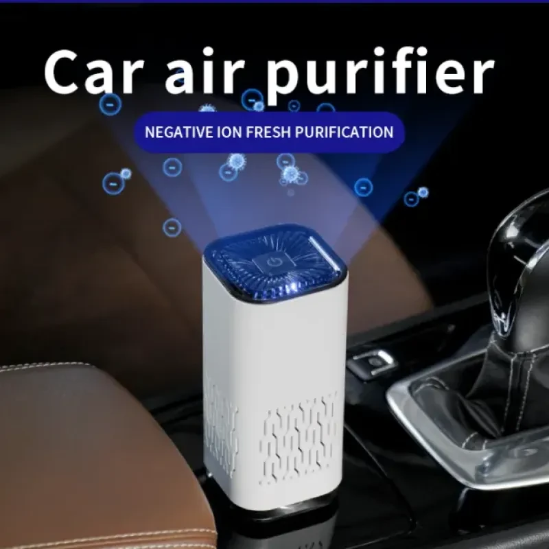 Purificador de aire portátil para coche con generador de iones negativos