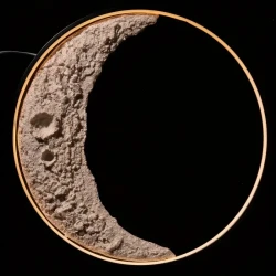 Lámpara de pared 3D Moon: luz decorativa impermeable para interiores y exteriores