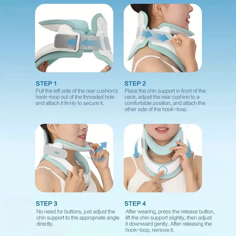 Camilla de tracción cervical Cofoe: soporte cervical ajustable