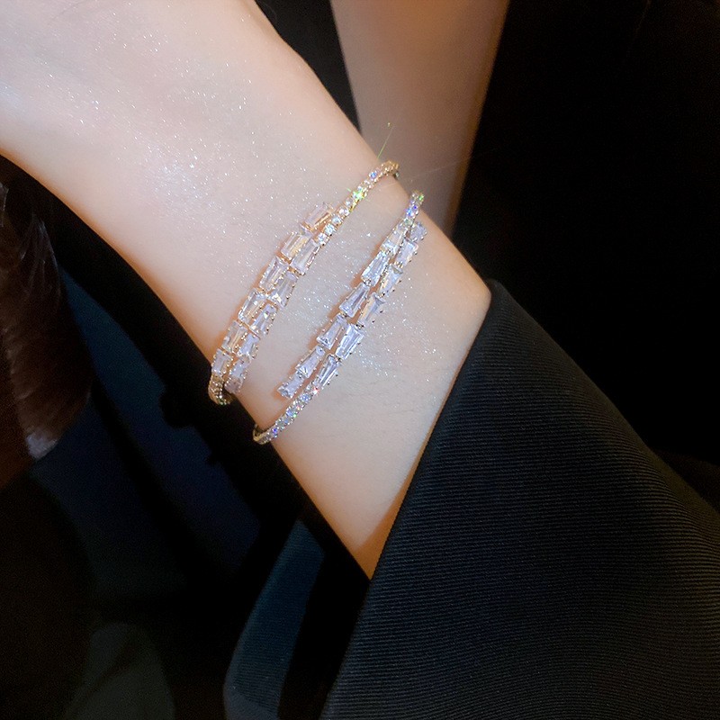 Pulsera de cristal Radiant Elegance