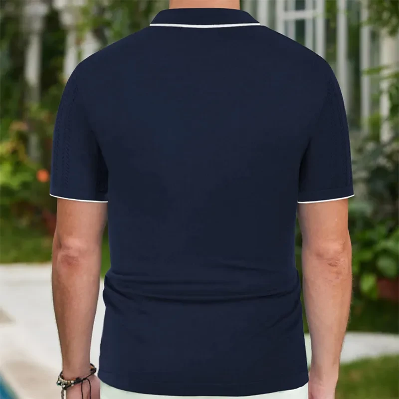 Polo de negocios de verano para hombre