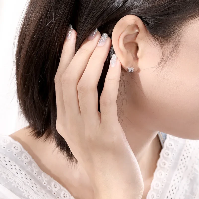 Pendientes de pez de cristal