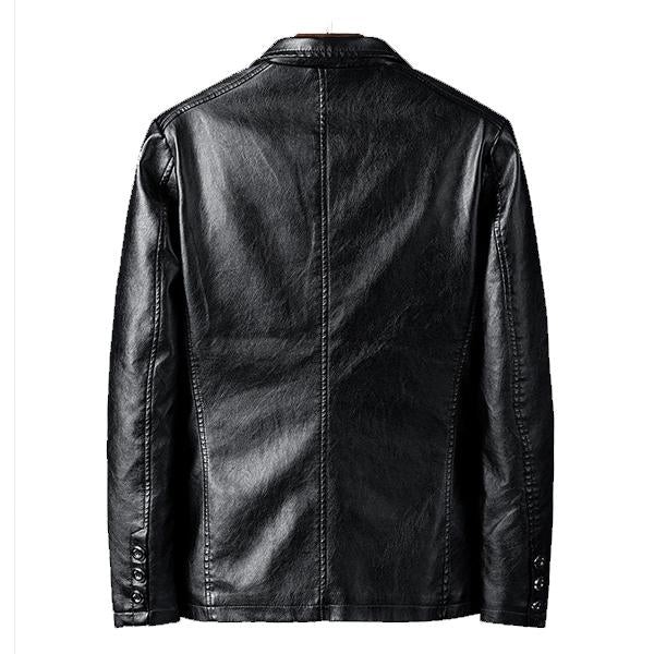 Blazer de cuero de motocicleta vintage