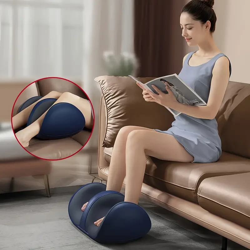 Masajeador automático de pies para piernas, plantas y brazos: masaje meridiano de cuerpo completo y terapia de pies.