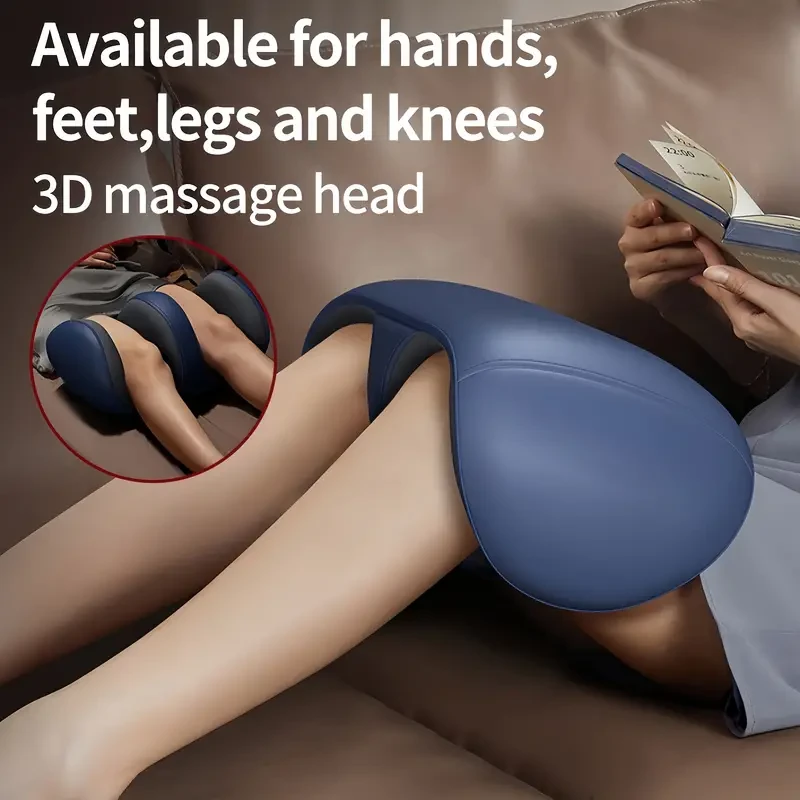 Masajeador automático de pies para piernas, plantas y brazos: masaje meridiano de cuerpo completo y terapia de pies.