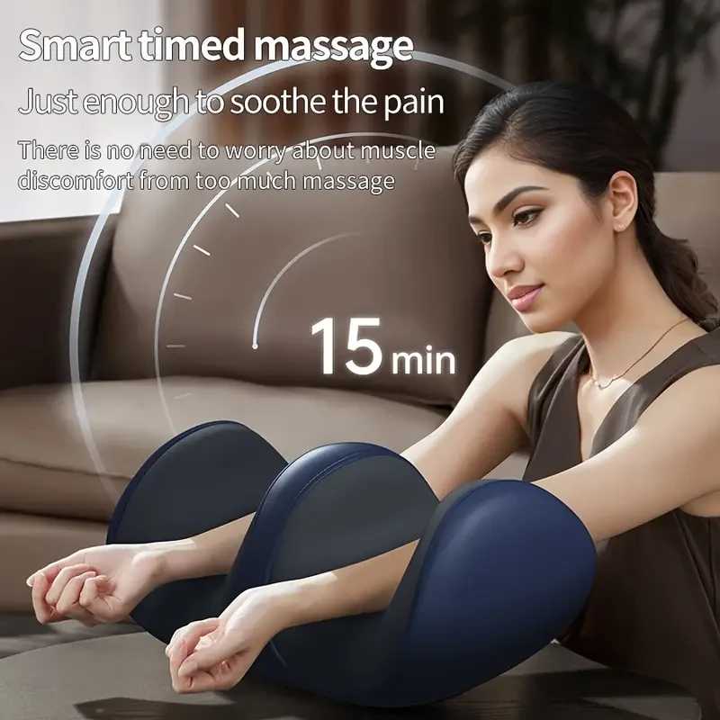 Masajeador automático de pies para piernas, plantas y brazos: masaje meridiano de cuerpo completo y terapia de pies.